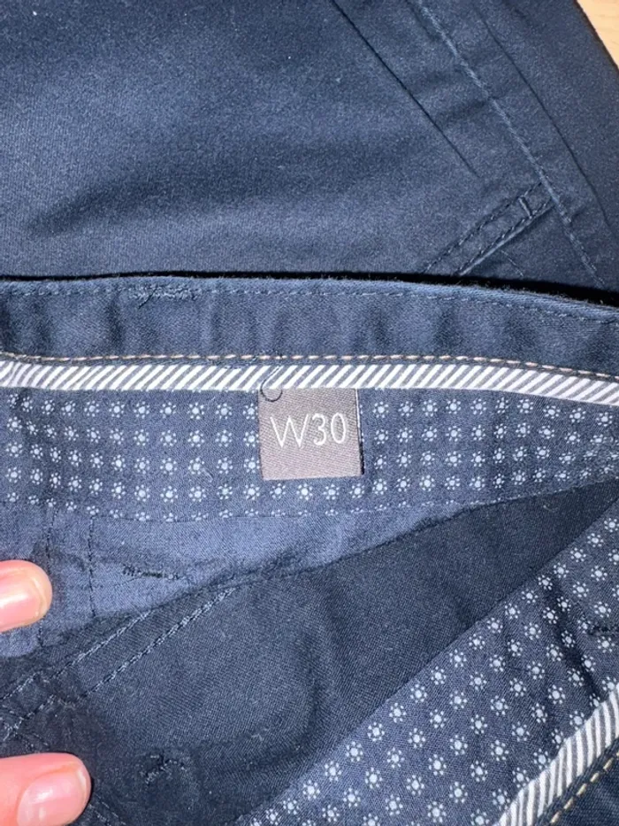 Pantalon slim bleu marine - photo numéro 3