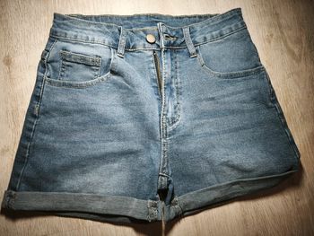Short jean femme