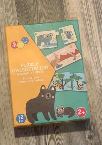 Jeu puzzle maman/bebe