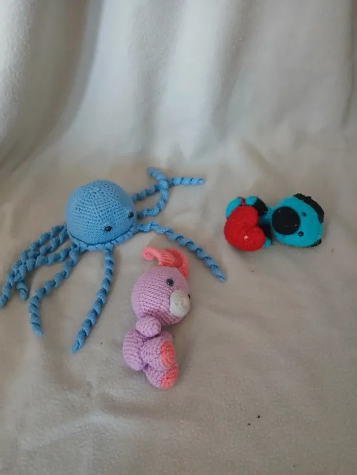 Lot peluche fait main