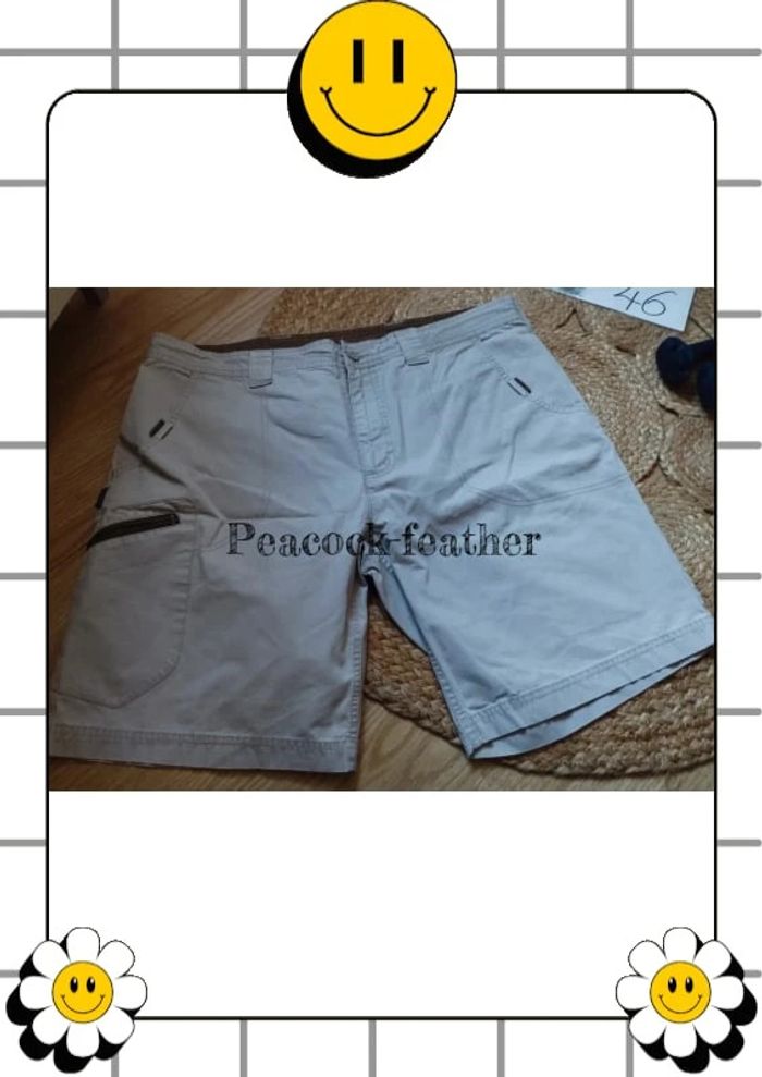 Short beige Decathlon 46 homme - photo numéro 2