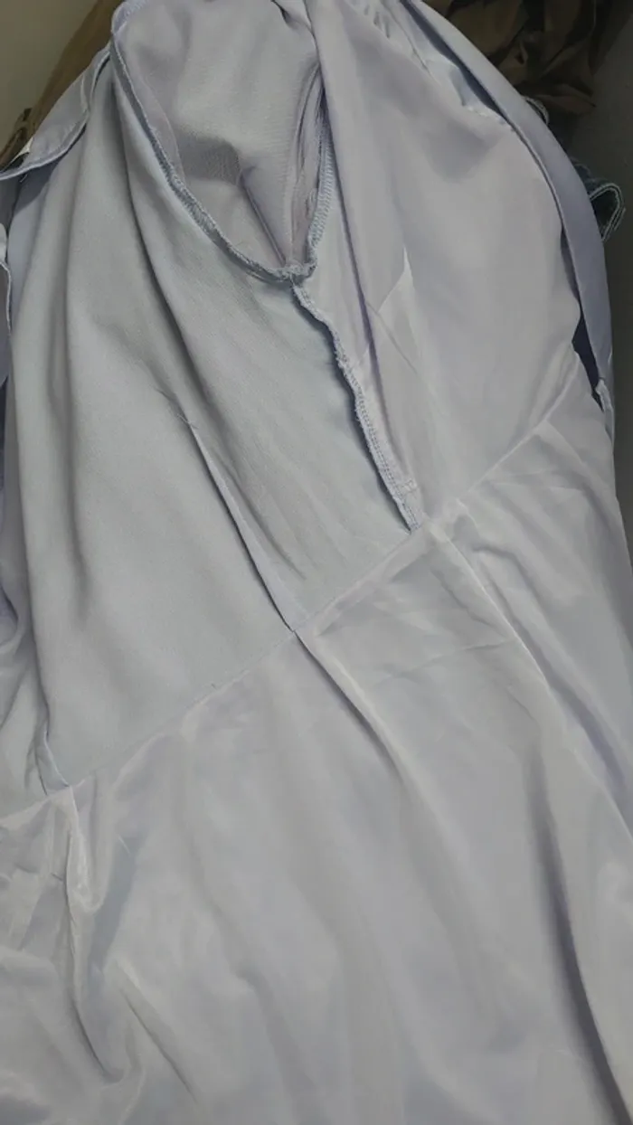 Robe satinée lila - photo numéro 8
