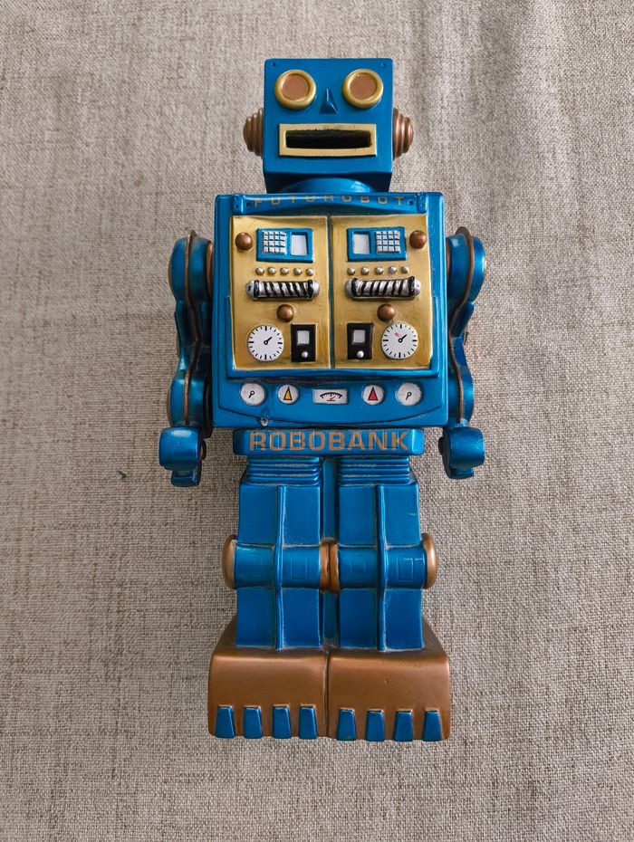 Tirelire robot futuroscope