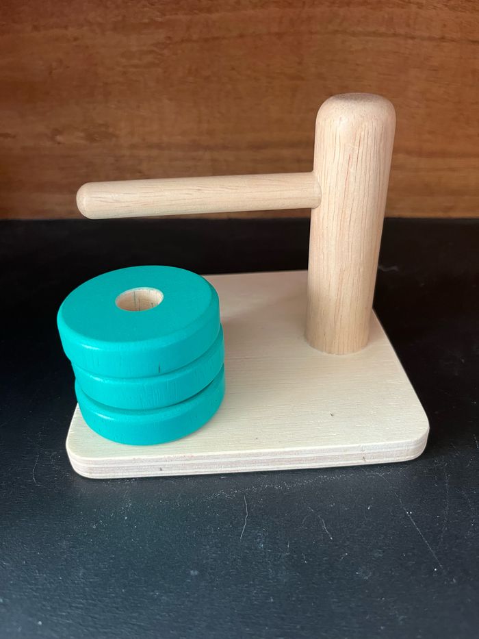 Jeu montessorie tige verticale - photo numéro 2