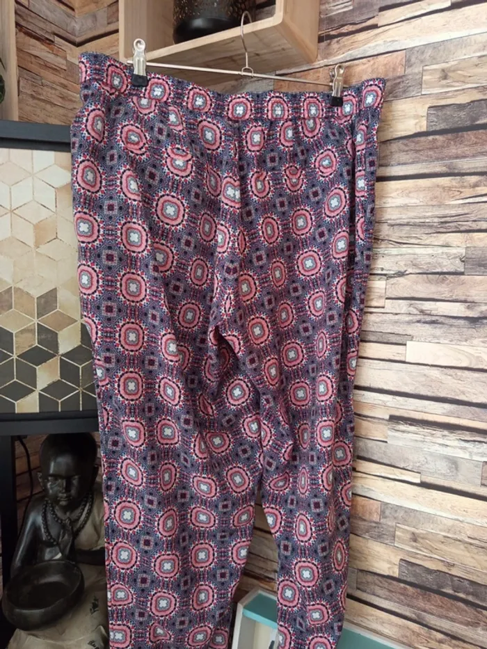 Pantalon fluide à motif vintage - photo numéro 10