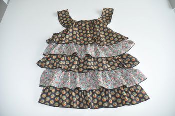 Belle tunique à volants 11/12 ans