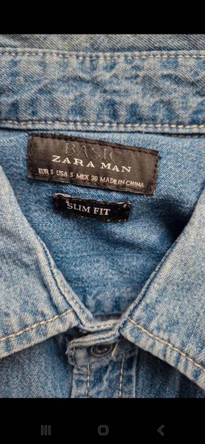 Chemise en jean. - photo numéro 3