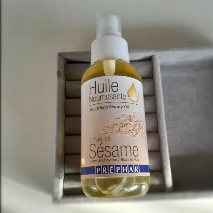 huile a l'huile de sésame