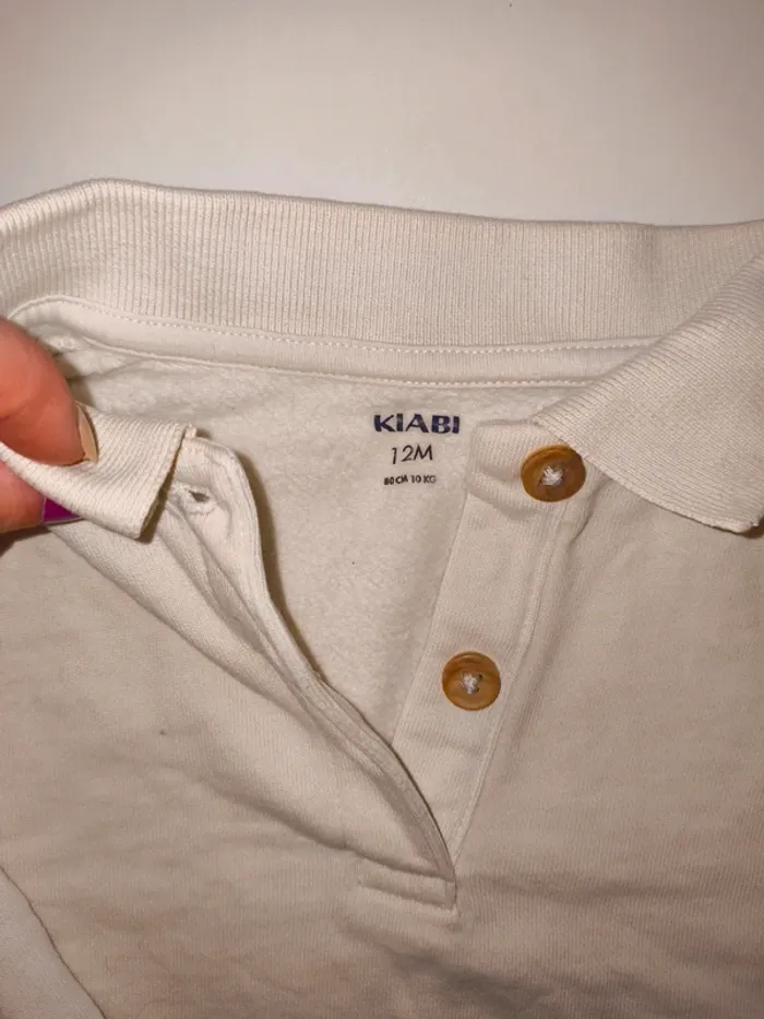 Pull Kiabi 12 mois excellent état - photo numéro 4
