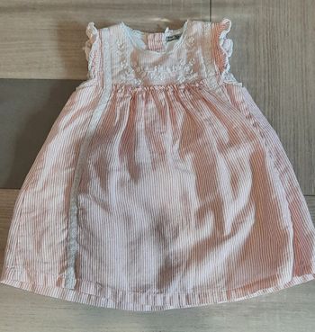 Robe d'été sans manches 18 mois