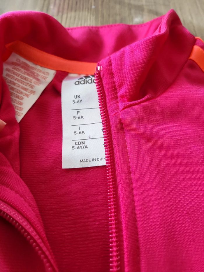 Veste adidas 5/6ans - photo numéro 3