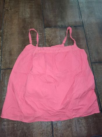 T shirt bretelles terre de marin Taille  44 Couleur corail