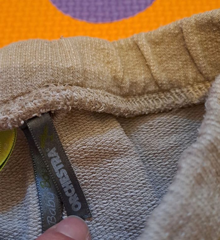 Short bermuda beige crocodile, orchestra, taille 23 mois (86 cm) - photo numéro 4