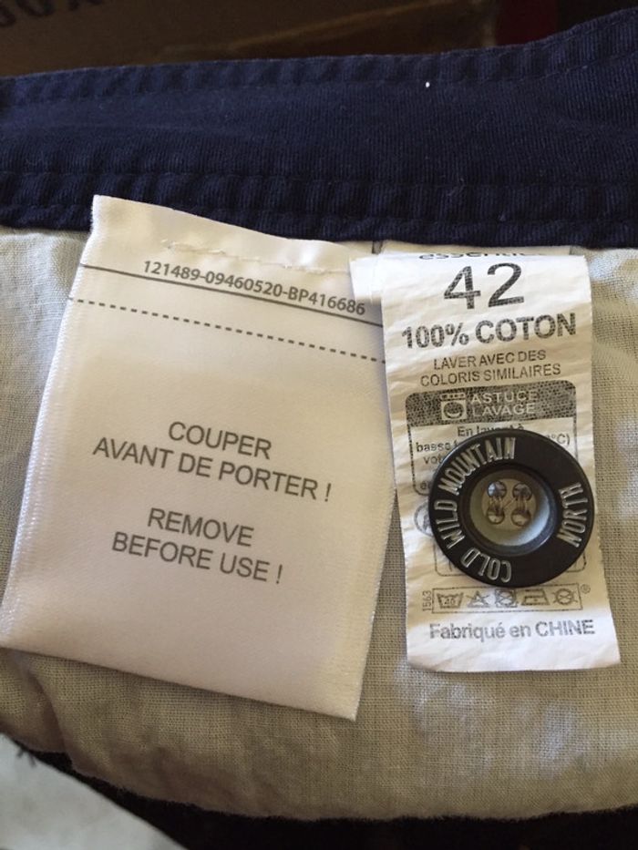 Pantalon marine North Cold Wild L - photo numéro 2