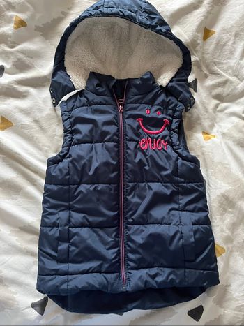 Veste sans manches matelassé code girls, taille 5-6a