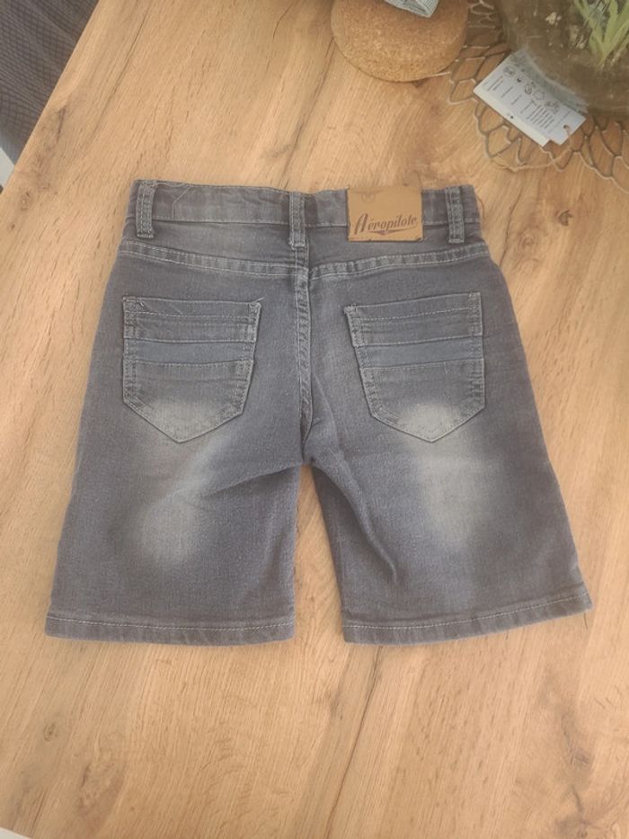 Short en jean Garçon 8 ans aeropilote - photo numéro 2