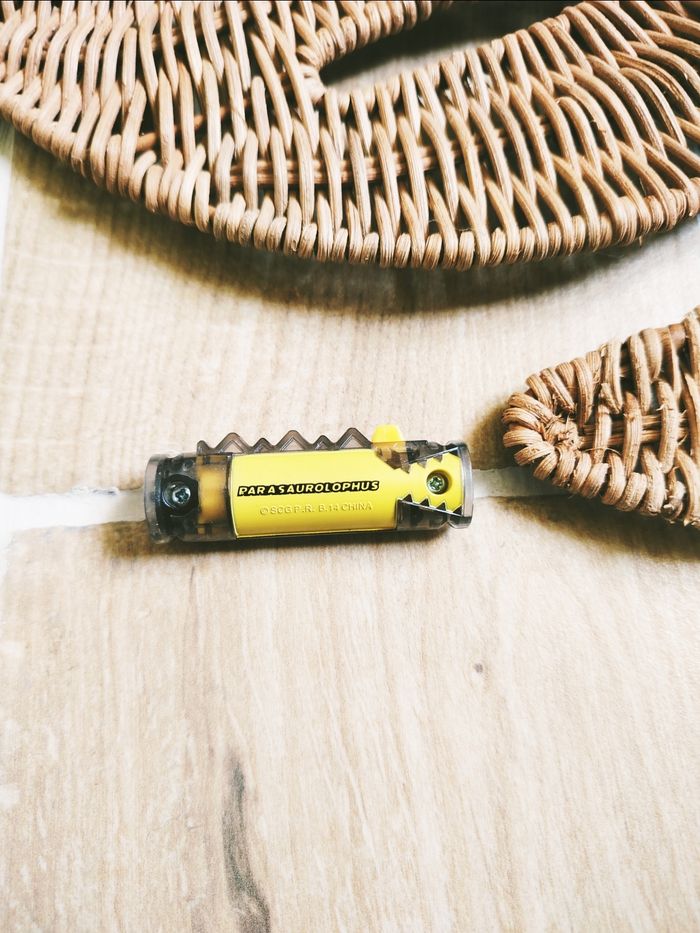 🦕 Power rangers dino charge Energem-dino chargeur n°2 jaune Parasaurolophus - photo numéro 3