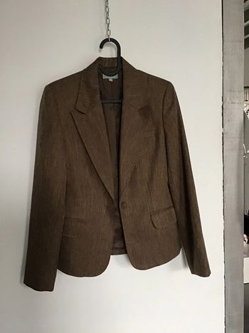 Veste de tailleur marron