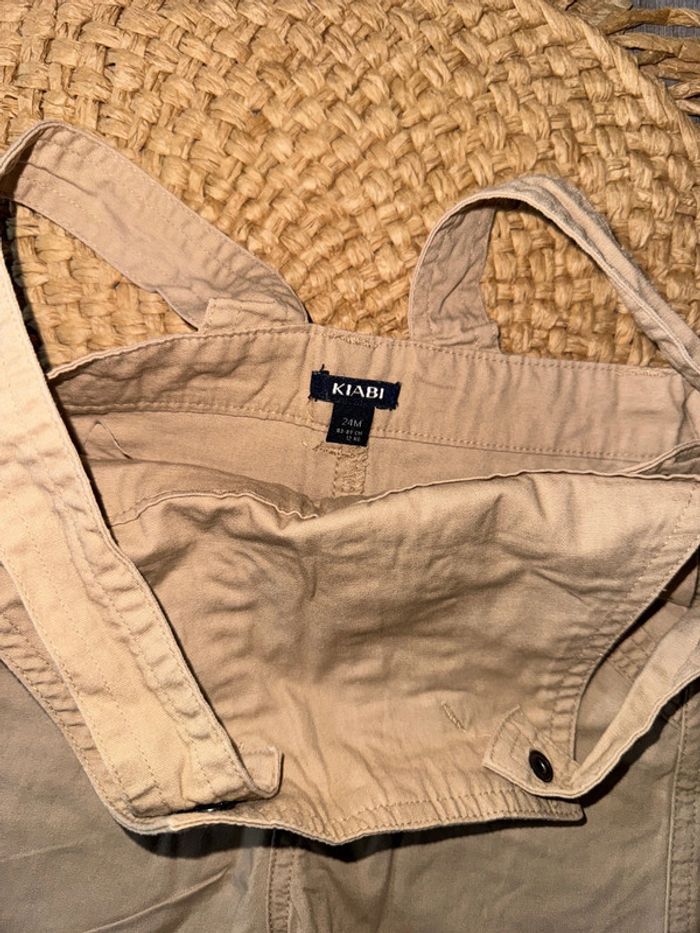 Salopette short Kiabi 24 mois - photo numéro 2