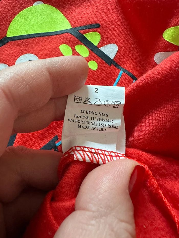 Sous-pull chaud dinosaure 2 ans - photo numéro 3