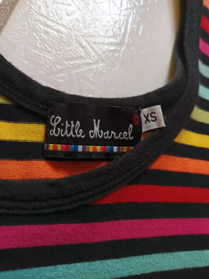 Robe femme rayée multicolore Little Marcel - photo numéro 12