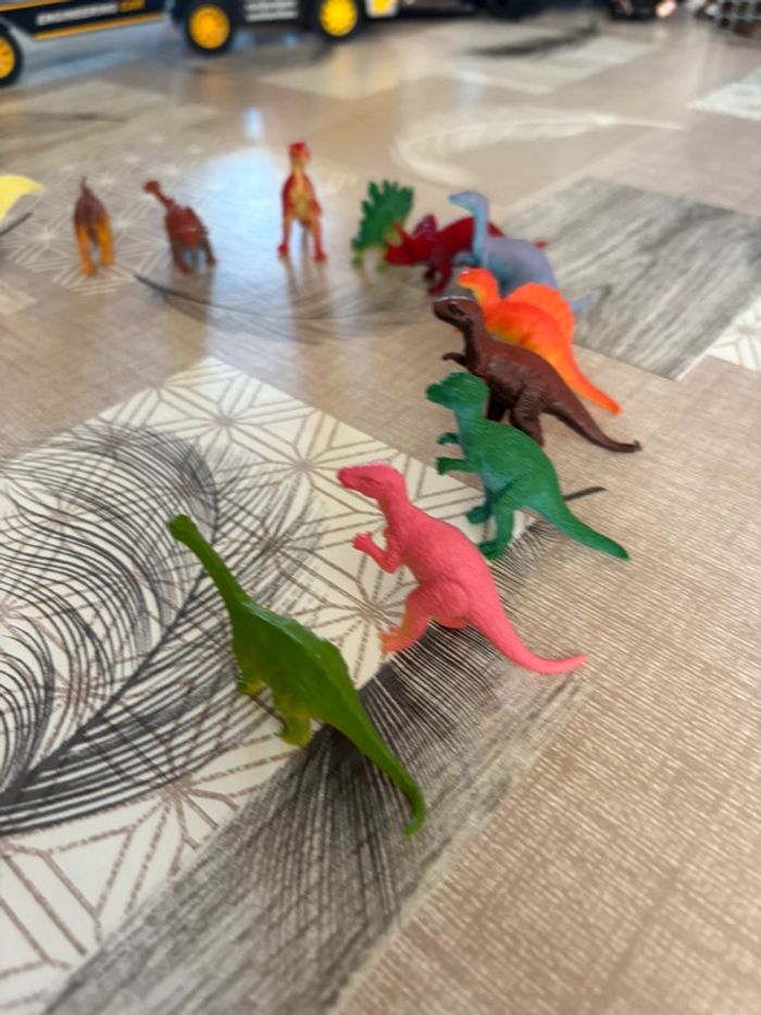 Lot de 13 petits dinosaures, jouet enfant - photo numéro 6