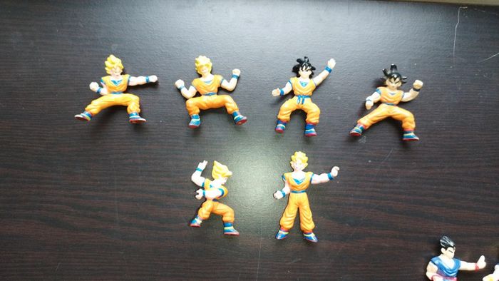 Lot Figurine Dragon Ball Z Goku Bandai Toys BS STA figure AB rare dbz