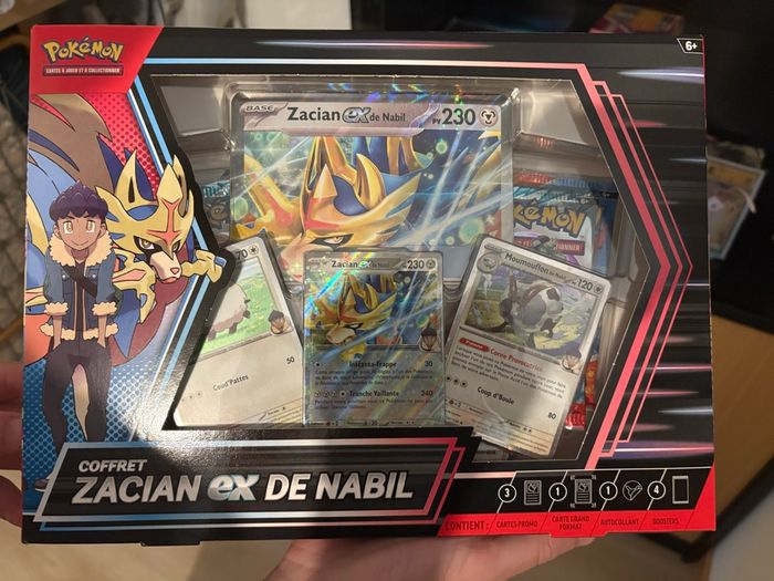 Coffret Zacian scellé Pokémon