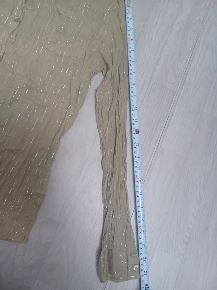 Chemise kaki légère marque coline - photo numéro 11