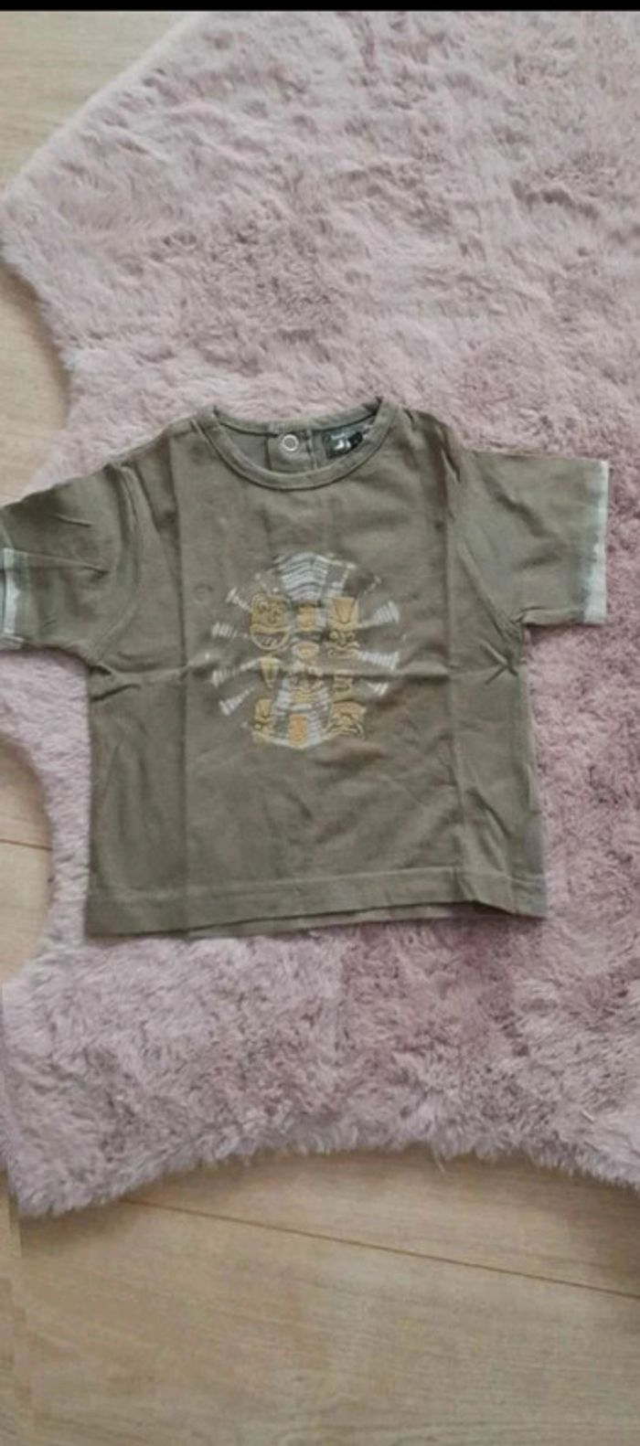 T-shirt bébé "tout compte fait" 12 mois