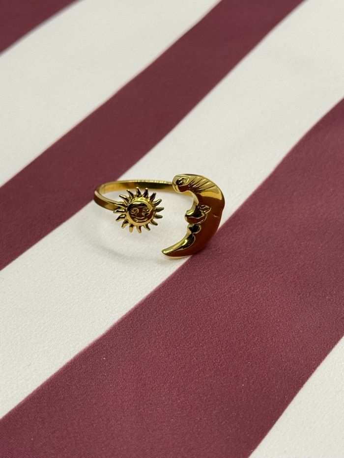 Bague acier inoxydable ajustable - photo numéro 2