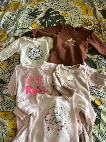 Lot de 6 pyjama chaud