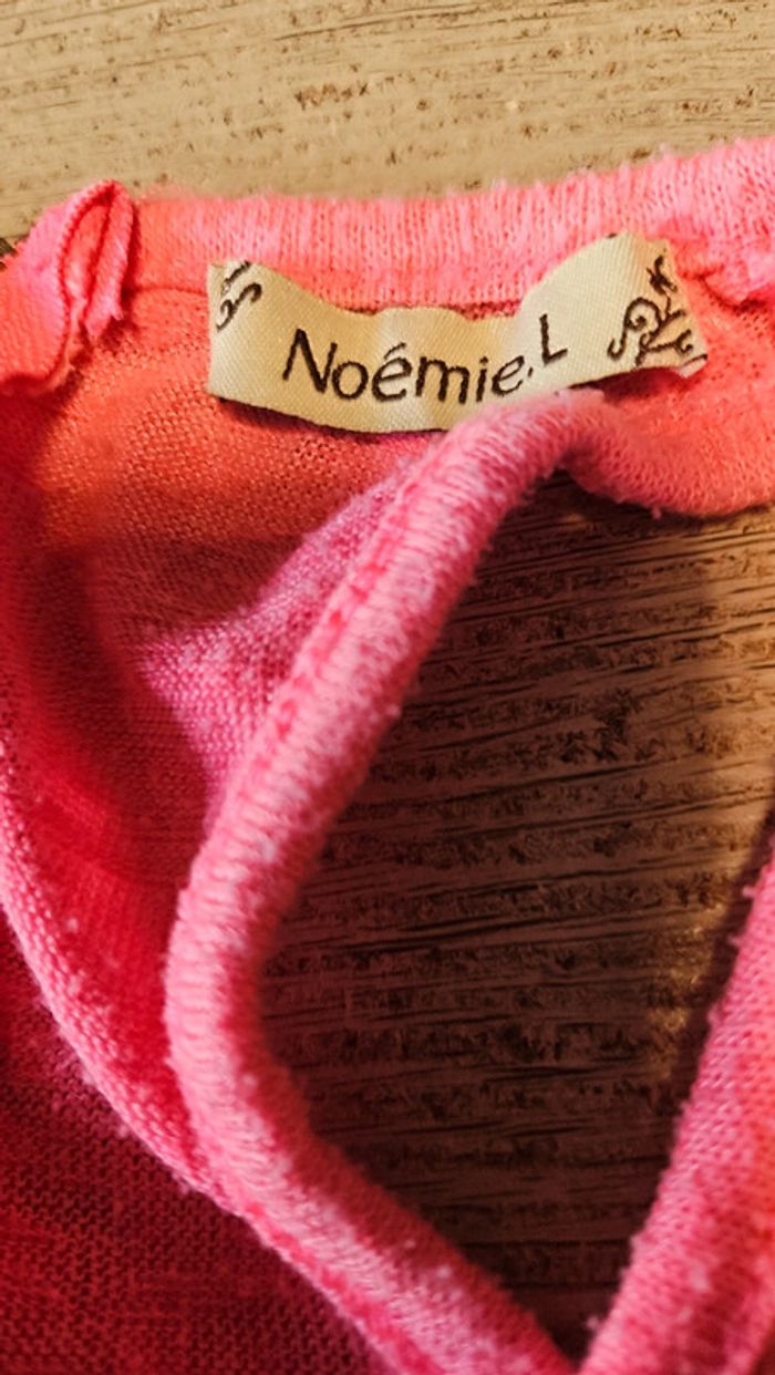 Débardeur rose fushia avec ailles dans le dos, Noémie L. S/M - photo numéro 4