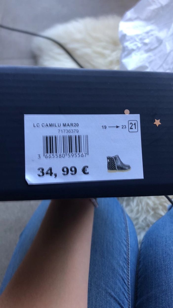 Bottines taille 21 - photo numéro 6