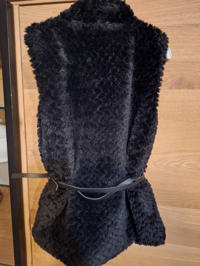 Doudoune noire sans manches - photo numéro 4