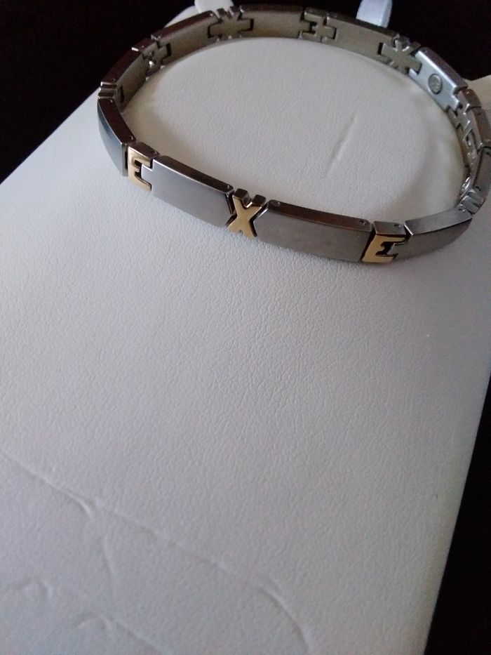 Gourmette/Bracelet EX doré Magnetix - photo numéro 4