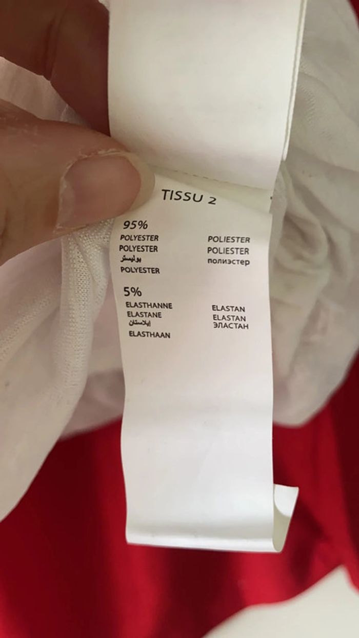 Top blanc Mim Taille M - photo numéro 4