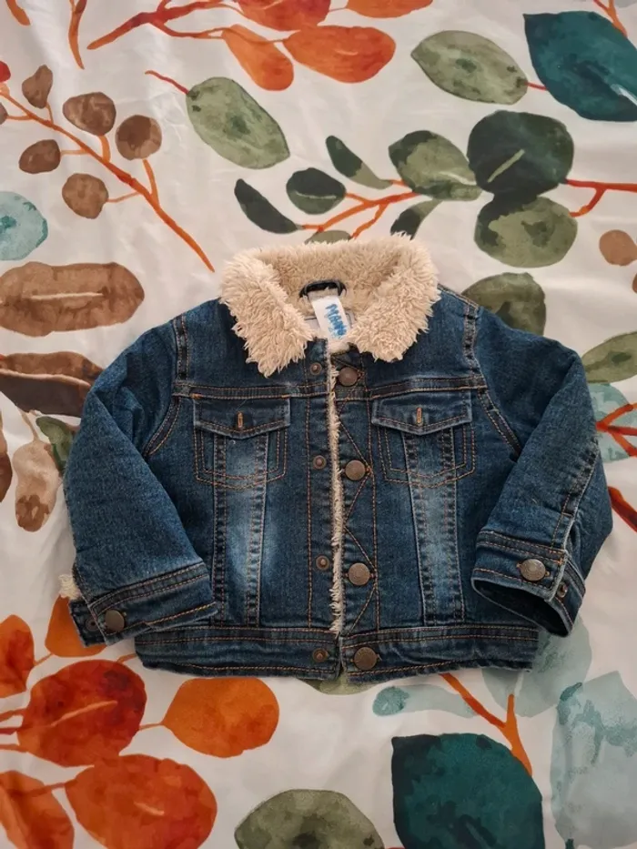 Veste en jeans fourrée 🥨