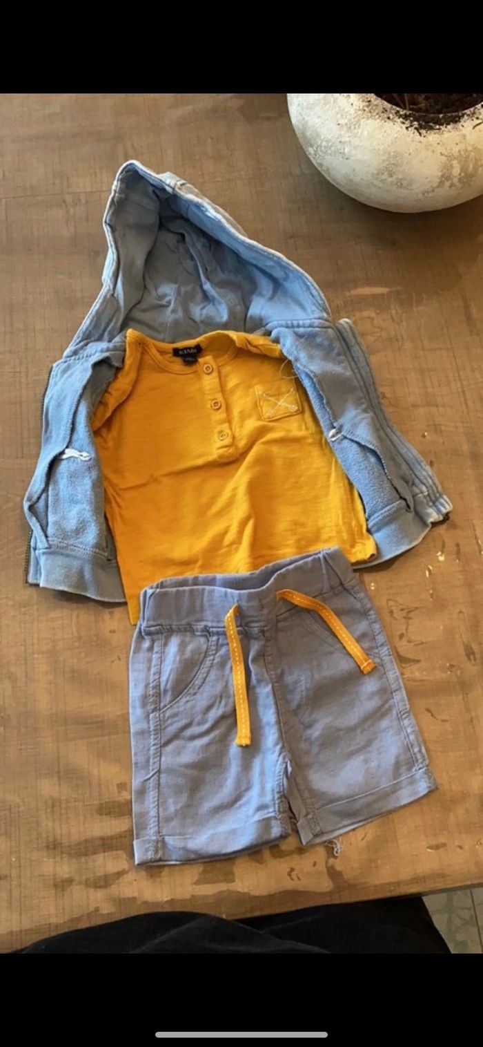 Ensemble short 3mois