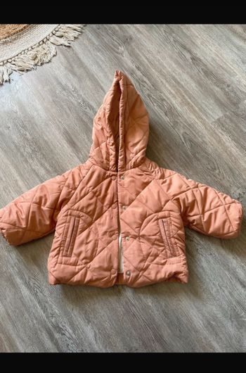 Veste matelassée rose