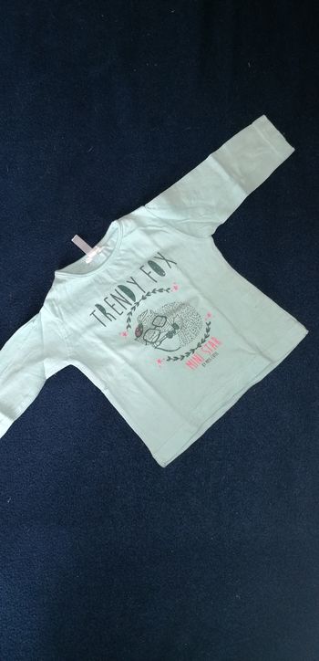 T-shirt manches longues fille