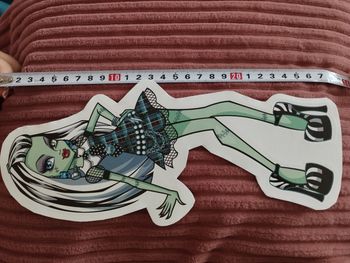 Lots grand autocollant Monster High