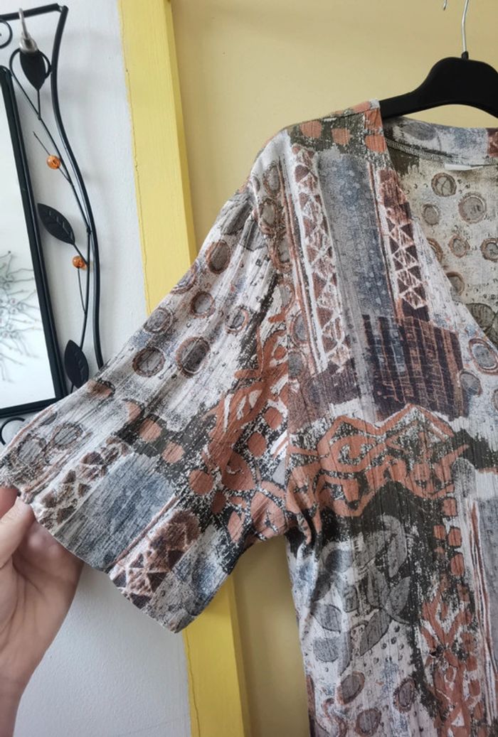 Chemise 44 à motif marron - photo numéro 5