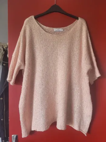 Pull manche courte