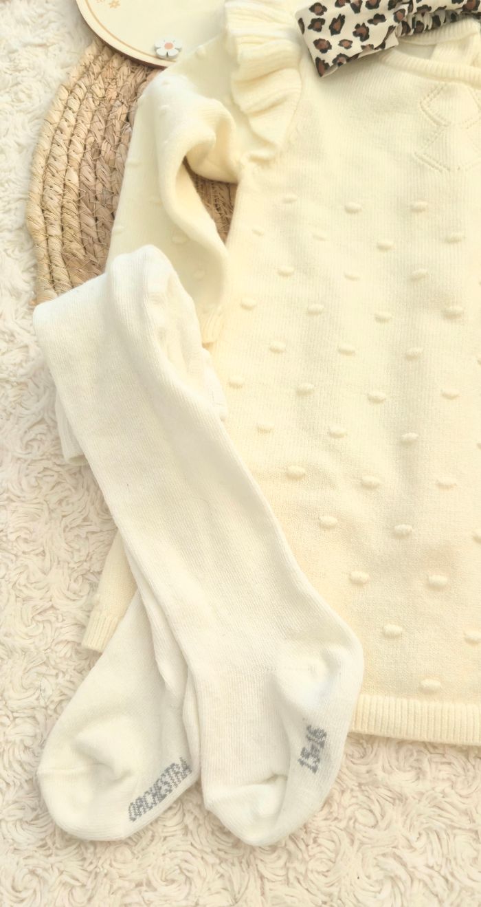 Ensemble robe en laine 6 mois - photo numéro 5