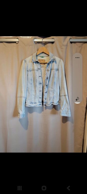 Veste en jean Benetton