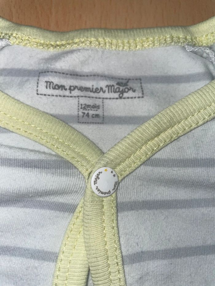 Pyjama léger Sergent Major 12 mois - photo numéro 4