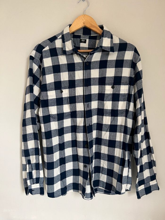Chemise à carreaux Uniqlo