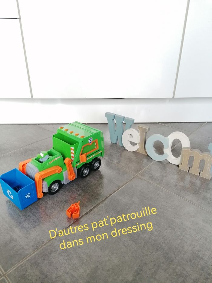 Camion poubelle recyclage pat patrouille
