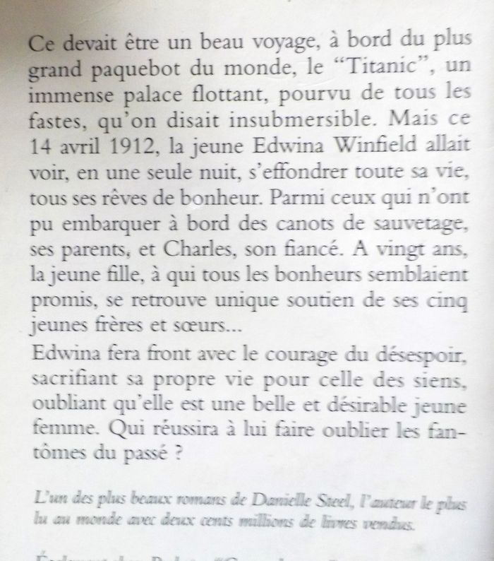 UN SI GRAND AMOUR de Danielle STEEL Ed. Pocket - photo numéro 2